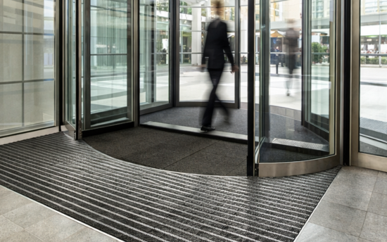 Entrance Flooring Systems for dirt and moisture control in commercial buildings